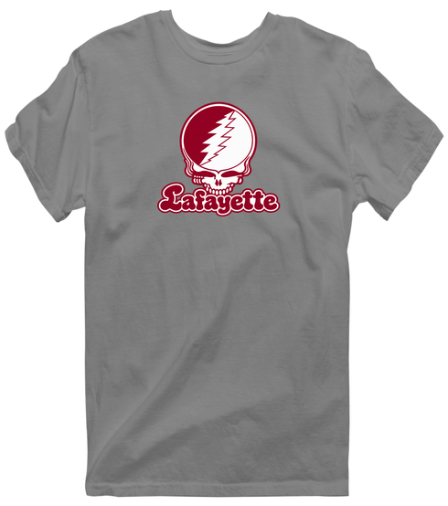 Lafayette Stealie Premium Unisex T-Shirt — Design: Lafayette College — Dark Heather