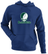Lake Erie Stealie Premium Unisex Hoodie — Design: Lake Erie College — Navy