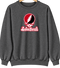 Lake Forest Stealie Premium Unisex Crewneck — Design: Lake Forest College — Dark Heather