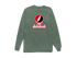 Lake Forest Stealie Premium Unisex Long-Sleeve — Design: Lake Forest College — Light Green