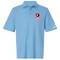 Lake Forest Stealie Premium Unisex Polo — Design: Lake Forest College — Blue