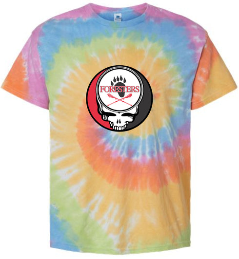 Lake Forest Lacrosse Stealie Tie-Dye T-Shirt