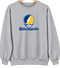 Lake Superior Stealie Premium Unisex Crewneck — Design: Lake Superior State University — Sport Grey