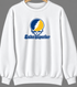 Lake Superior Stealie Premium Unisex Crewneck — Design: Lake Superior State University — White