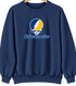 Lake Superior Stealie Premium Unisex Crewneck — Design: Lake Superior State University — Navy