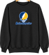 Lake Superior Stealie Premium Unisex Crewneck — Design: Lake Superior State University — Black