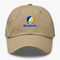 Lake Superior Stealie Premium Unisex Dad Hat — Design: Lake Superior State University — Khaki