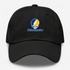 Lake Superior Stealie Premium Unisex Dad Hat — Design: Lake Superior State University — Black