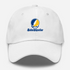 Lake Superior Stealie Premium Unisex Dad Hat — Design: Lake Superior State University — White