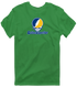 Lake Superior Stealie Premium Unisex T-Shirt — Design: Lake Superior State University — Irish Green