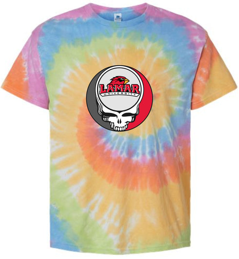 Lamar University Stealie Tie-Dye T-Shirt