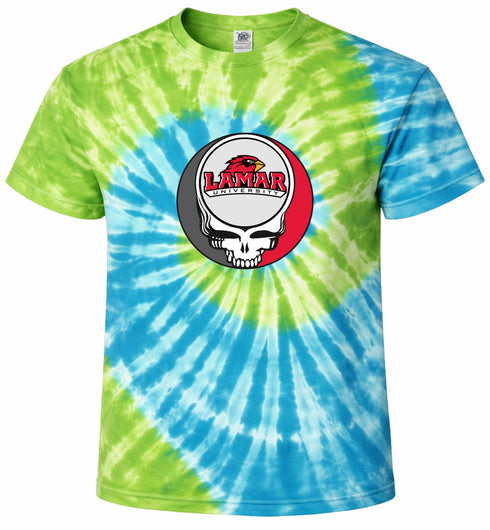 Lamar University Stealie Tie-Dye T-Shirt