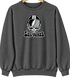 Las Vegas Helmet Stealie Premium Unisex Crewneck — Las Vegas Raiders — Dark Heather