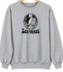 Las Vegas Helmet Stealie Premium Unisex Crewneck — Las Vegas Raiders — Sport Grey