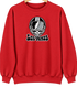 Las Vegas Helmet Stealie Premium Unisex Crewneck — Las Vegas Raiders — Red