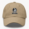 Las Vegas Helmet Stealie Premium Unisex Dad Hat — Las Vegas Raiders — Khaki