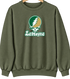Le Moyne Stealie Premium Unisex Crewneck — Design: Le Moyne College — Military Green