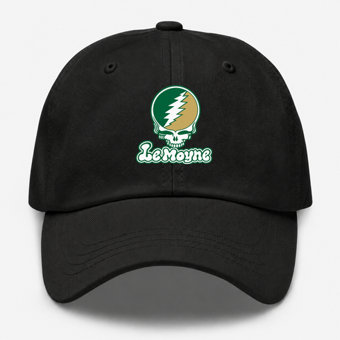 Le Moyne Stealie Premium Unisex Dad Hat — Design: Le Moyne College — Black