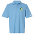 Le Moyne Stealie Premium Unisex Polo — Design: Le Moyne College — Blue
