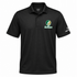 Le Moyne Stealie Premium Unisex Polo — Design: Le Moyne College — Black