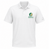 Le Moyne Stealie Premium Unisex Polo — Design: Le Moyne College — White