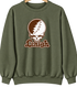 Lehigh Stealie Premium Unisex Crewneck — Design: Lehigh University — Military Green