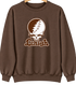 Lehigh Stealie Premium Unisex Crewneck — Design: Lehigh University — Brown