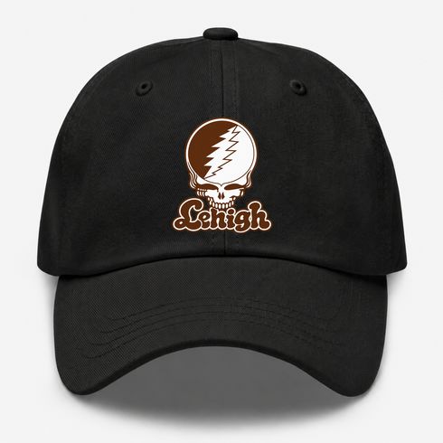 Lehigh Stealie Premium Unisex Dad Hat — Design: Lehigh University — Black