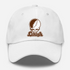 Lehigh Stealie Premium Unisex Dad Hat — Design: Lehigh University — White