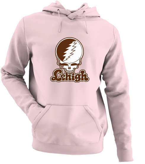 Lehigh Stealie Premium Unisex Hoodie — Design: Lehigh University — Light Pink