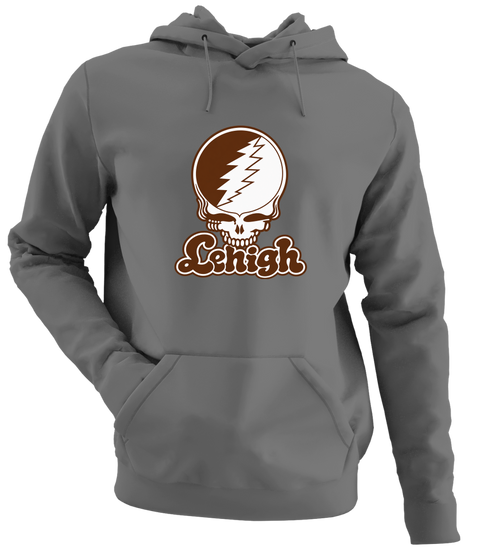 Lehigh Stealie Premium Unisex Hoodie — Design: Lehigh University — Charcoal