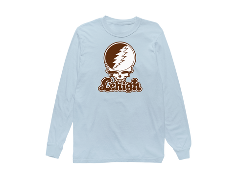 Lehigh Stealie Premium Unisex Long-Sleeve — Design: Lehigh University — Chambray