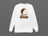 Lehigh Stealie Premium Unisex Long-Sleeve — Design: Lehigh University — White