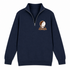 Lehigh Stealie Premium Unisex Quarter-Zip — Design: Lehigh University — Navy
