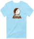 Lehigh Stealie Premium Unisex T-Shirt — Design: Lehigh University — Light Blue