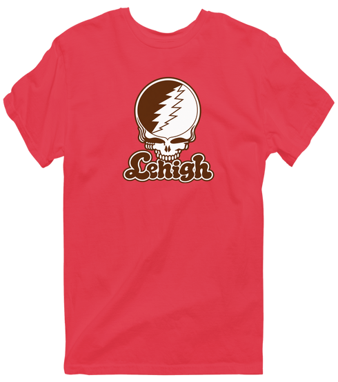 Lehigh Stealie Premium Unisex T-Shirt — Design: Lehigh University — Heather Red