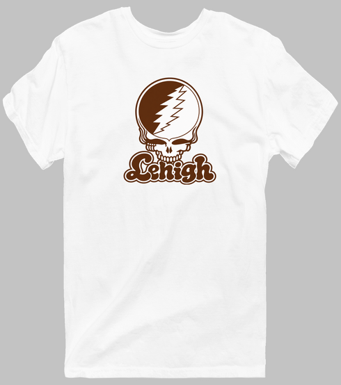 Lehigh Stealie Premium Unisex T-Shirt — Design: Lehigh University — White