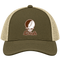 Lehigh Stealie Premium Unisex Trucker Cap — Design: Lehigh University — Moss/Khaki