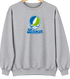 Lehman Stealie Premium Unisex Crewneck — Design: Lehman College — Sport Grey