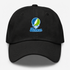 Lehman Stealie Premium Unisex Dad Hat — Design: Lehman College — Black