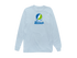 Lehman Stealie Premium Unisex Long-Sleeve — Design: Lehman College — Chambray