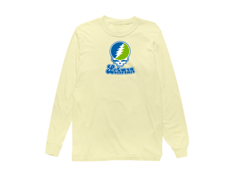 Lehman Stealie Premium Unisex Long-Sleeve — Design: Lehman College — Butter