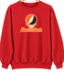 Lewis & Clark Stealie Premium Unisex Crewneck — Design: Lewis & Clark College — Red