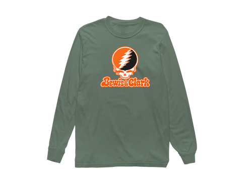 Lewis & Clark Stealie Premium Unisex Long-Sleeve — Design: Lewis & Clark College — Light Green