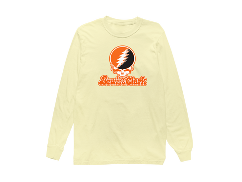 Lewis & Clark Stealie Premium Unisex Long-Sleeve — Design: Lewis & Clark College — Butter