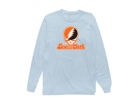 Lewis & Clark Stealie Premium Unisex Long-Sleeve — Design: Lewis & Clark College — Chambray