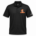 Lewis & Clark Stealie Premium Unisex Polo — Design: Lewis & Clark College — Black