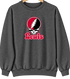Lewis Stealie Premium Unisex Crewneck — Design: Lewis University — Dark Heather