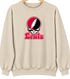 Lewis Stealie Premium Unisex Crewneck — Design: Lewis University — Sand