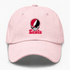 Lewis Stealie Premium Unisex Dad Hat — Design: Lewis University — Pink